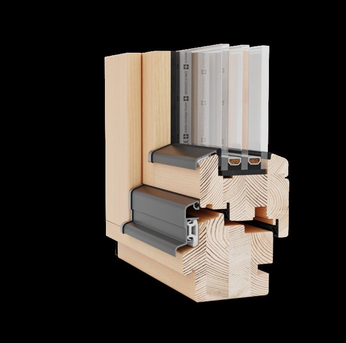 Sezione di profilo in Legno